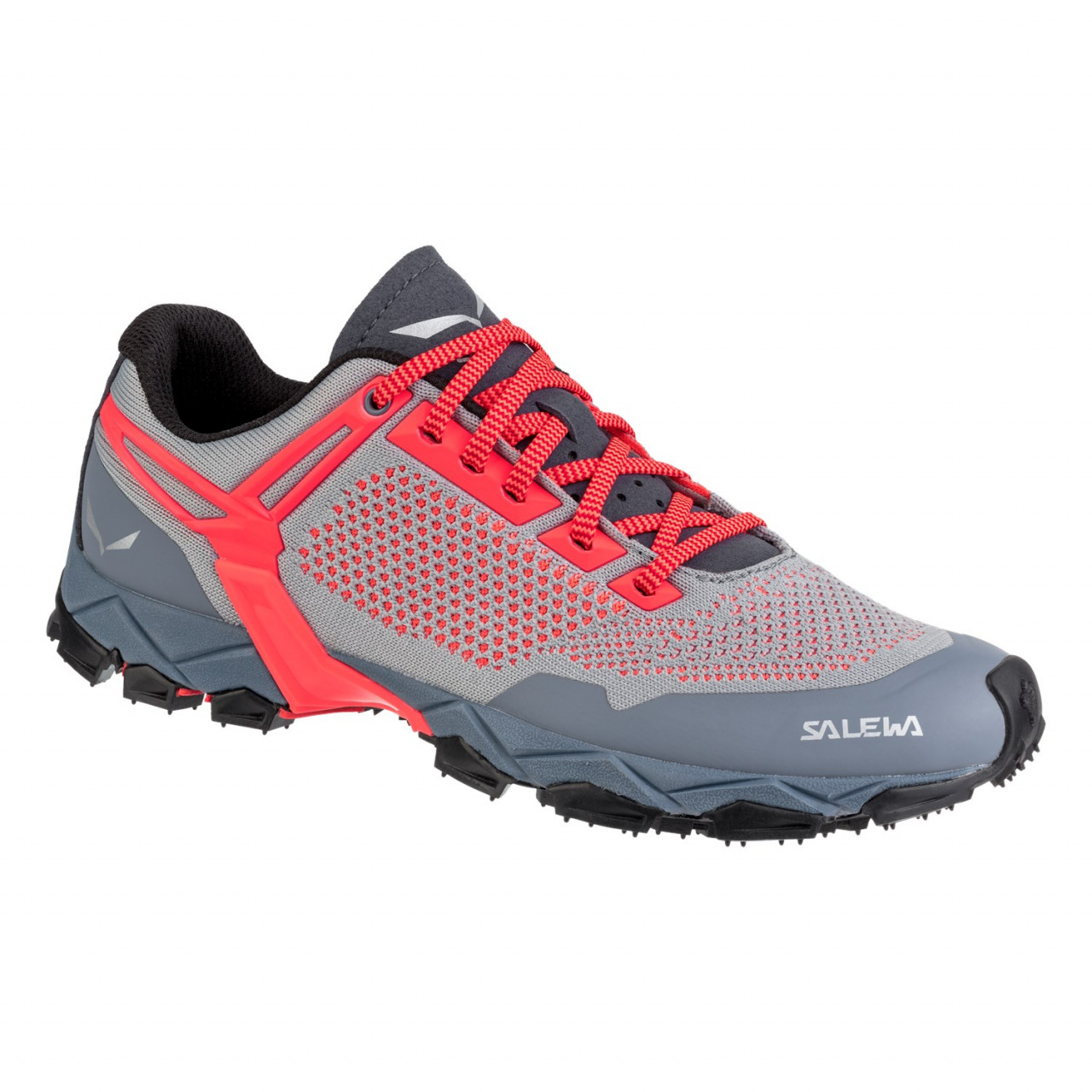 Tênis de caminhada Salewa Lite Train K Mulher Cinzentas/Azuis/Coral 521DSGWQO